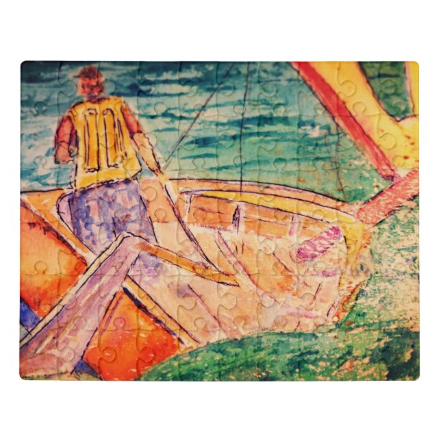 Original Art Sailing Puzzle (Puzzle Horizontal)