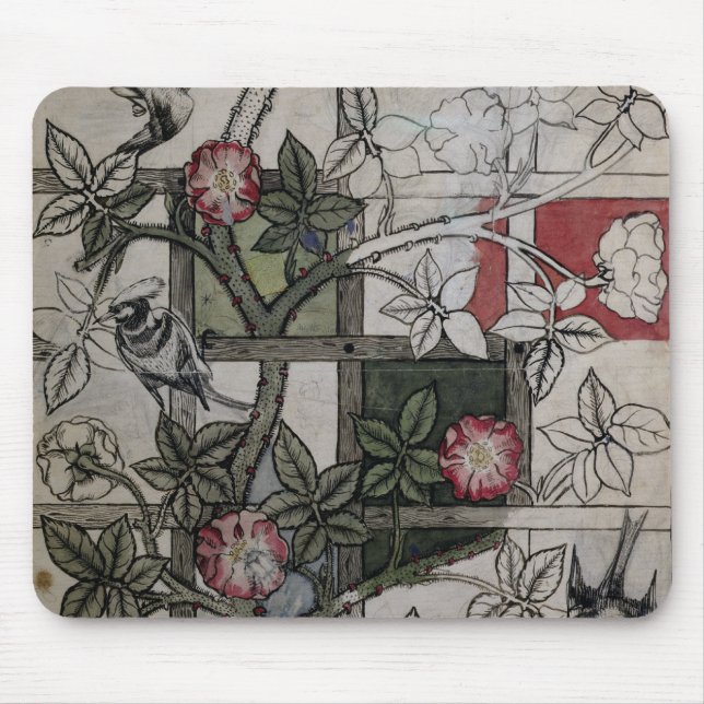 Original artwork for 'Trellis' wallpaper design, 1 Mouse Pad (Front)