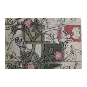 Original artwork for 'Trellis' wallpaper design, 1 Placemat