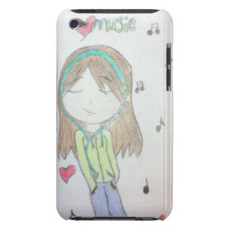 Original Artwork Ipod Touch Case - Music Girl