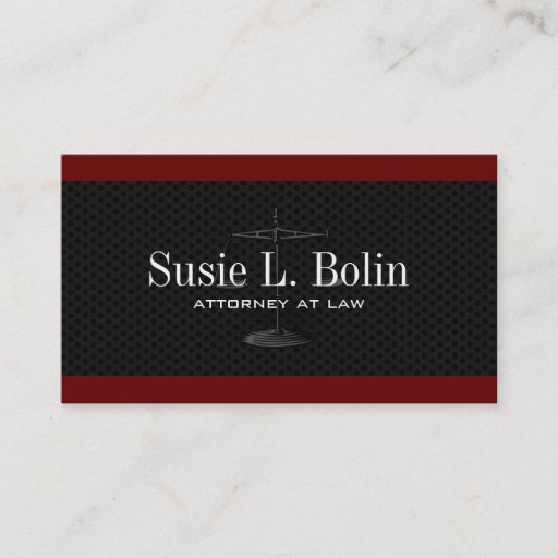Customizable Original Attorney Business Cards