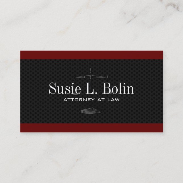 Original Attorney Business Cards (Front)