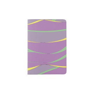 original author's pattern abstraction unique style passport holder