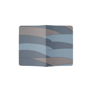 original author's pattern abstraction unique style passport holder