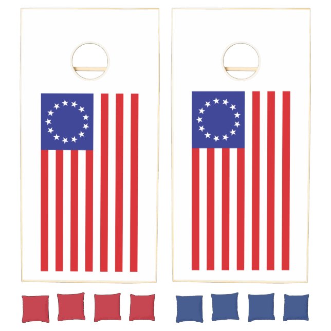 Original Betsy Ross Flag Cornhole Set (Set)