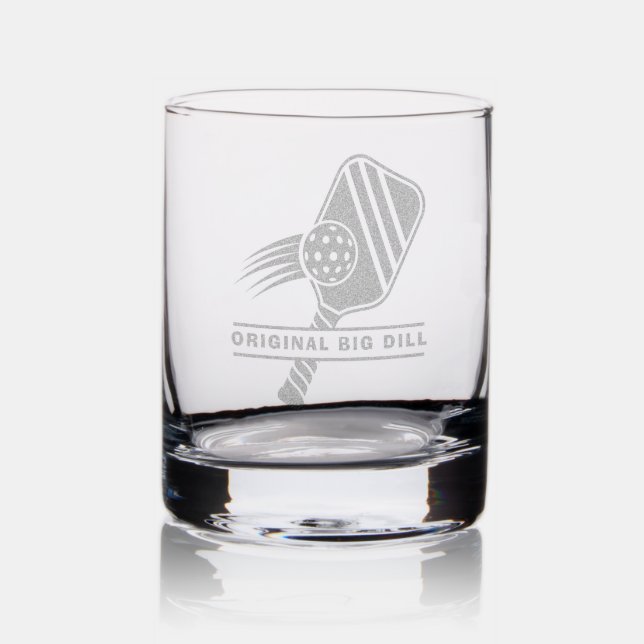 Original Big Dill Custom Pickleball Glasses Gifts (Glassware)
