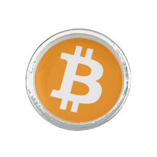 Original Bitcoin Logo Symbol Cryptocurrency Ring
