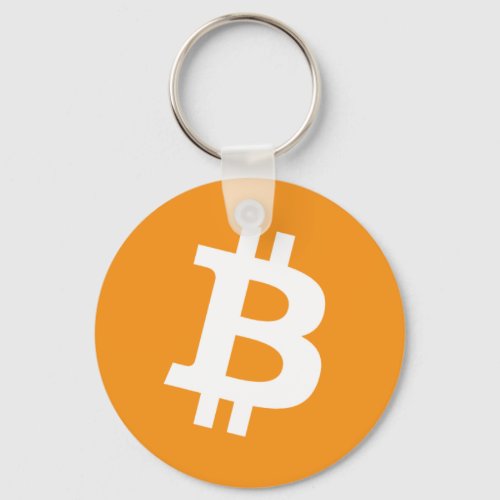 Original Bitcoin Logo Symbol Keychain