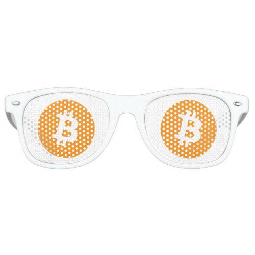 Original Bitcoin Logo Symbol Sunglasses