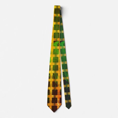 Original Bivano Green pattern Neck Tie