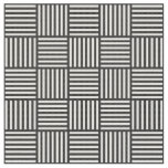 Original BLACK AND WHITE DOUBLE DIAMOND PATTERN Fabric