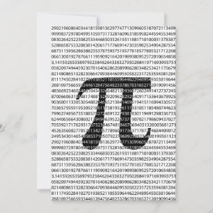 Original black number pi day mathematical symbol