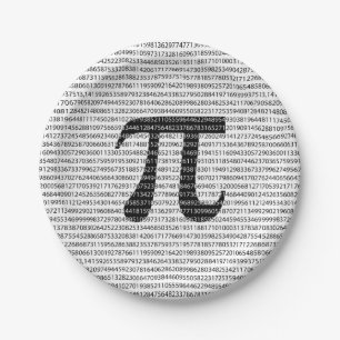 Original black number pi day mathematical symbol paper plates
