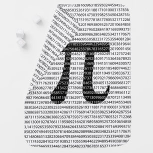 Original black number pi day mathematical symbol stroller blanket