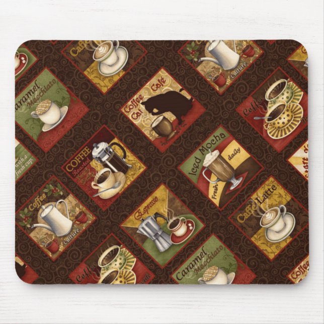 Original Blend-Coffee Ads-Mouse Pad Mouse Pad (Front)