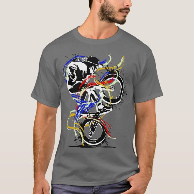 Original Bmx Flatland - Bmx Bike T-Shirt (Front)