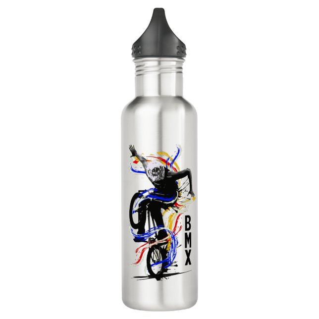 Original Bmx Flatland - Bmx Water Bottle (Left)