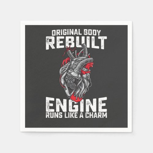 Original Body Rebuilt Engine Runs Like A Charm Napkins