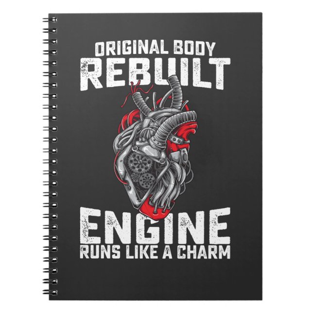 Original Body Rebuilt Engine Runs Like A Charm Notebook (Front)