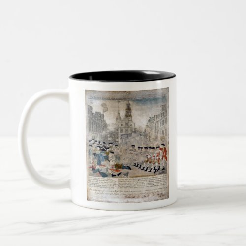 Original Boston Massacre Two_Tone Coffee Mug