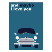 Original British Austin Mini Cooper car (Front)