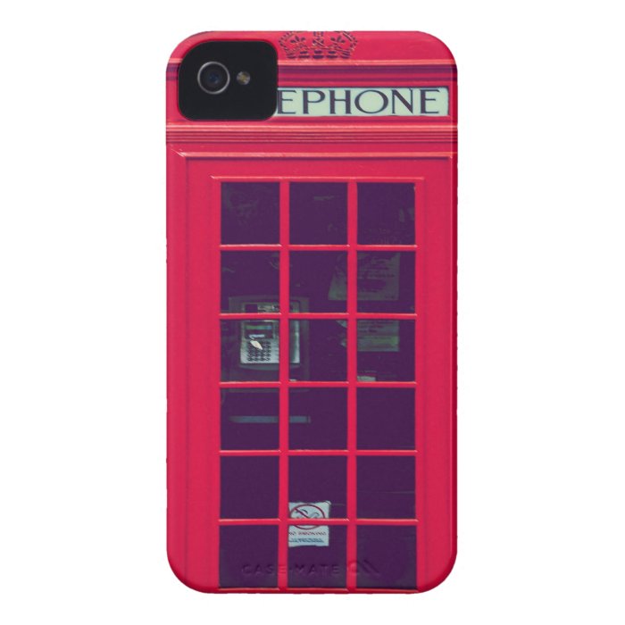 Original british phone box iPhone 4 Case Mate cases