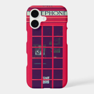 Original british phone box iPhone 17 case
