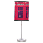 Original british phone box table lamp (Front)