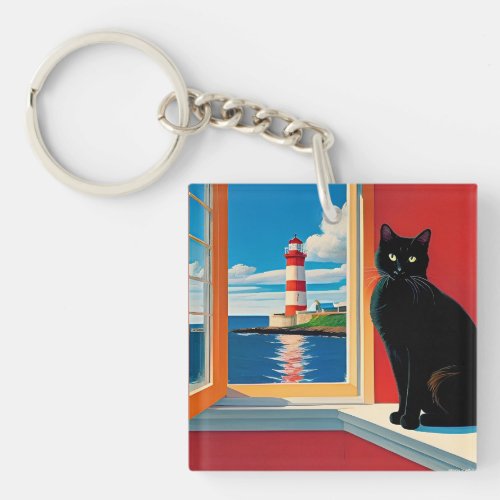 Original Cat Keychain