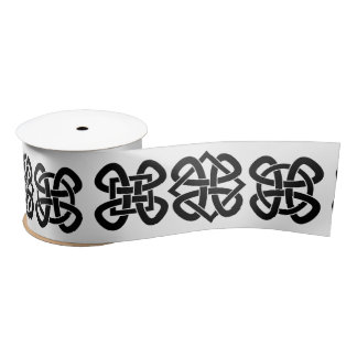 original celtic style knots satin ribbon