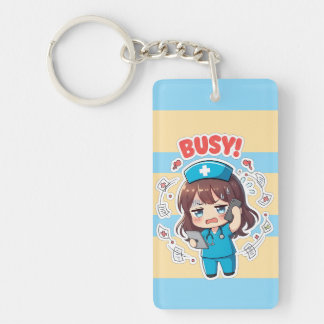 Original Chibi Nurse 3.0 - Busy Keychain
