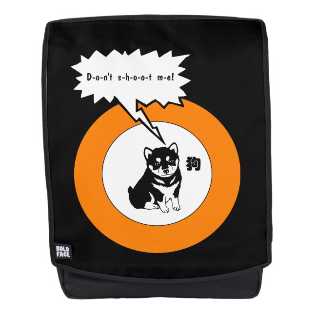 Original Chinese Dog Year 2018 Backpack (Front)