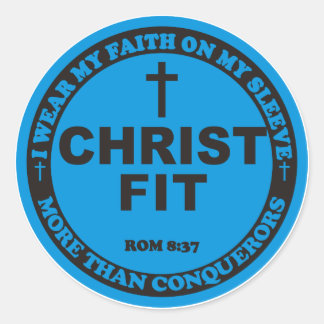 Original Christ Fit label stickers