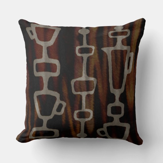 Original Coffee Art Pillow (Front)