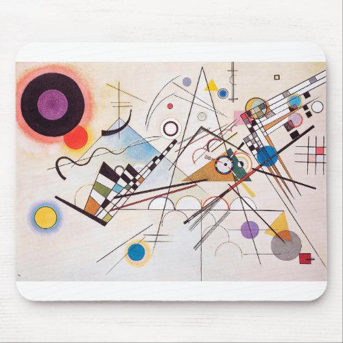 Original Composition VIII by Wassily Kandinsky Mouse Pad