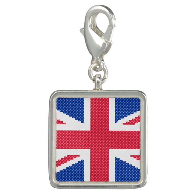 Original cross-stitch design Union Jack Charm (Front)