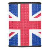 Original cross-stitch design Union Jack Lamp Shade (Front)