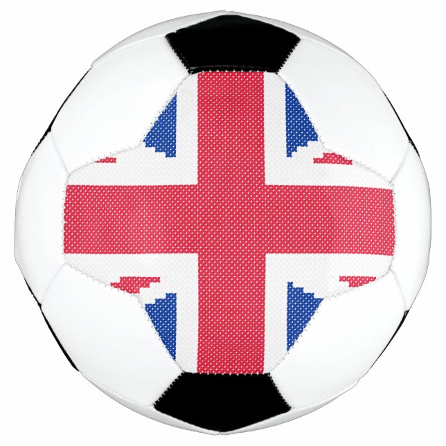 Original cross-stitch design Union Jack Soccer Ball (Front)