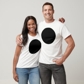 Original Custom Black Spot Dot by CussdumDesigns T-Shirt