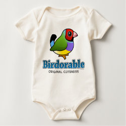 Original Cuteness Gouldian Finch Infant Organic Creeper