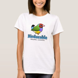 Original Cuteness Gouldian Finch Women's Basic T-Shirt