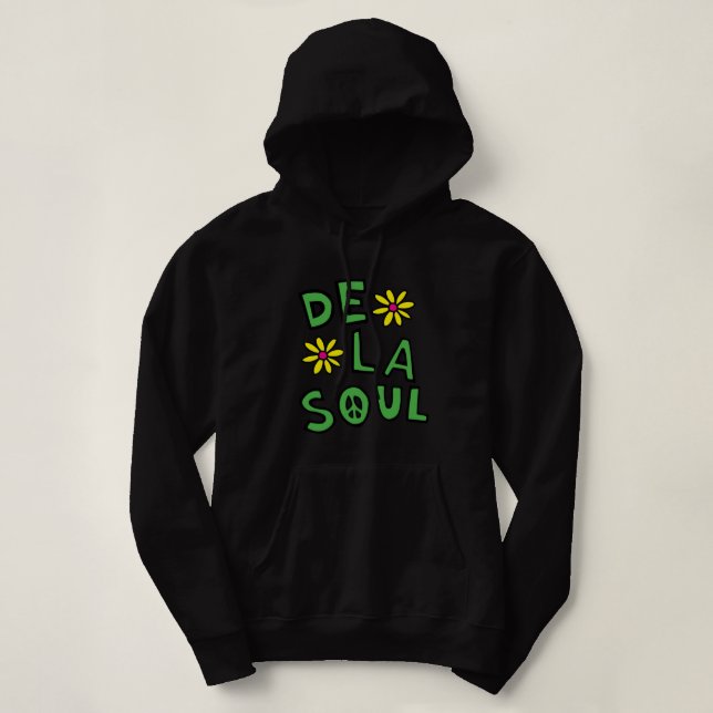 Original De La Soul Print Hoodie (Design Front)
