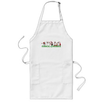 Original Design: Euskal Herria (basque Country)  Long Apron by RWdesigning at Zazzle