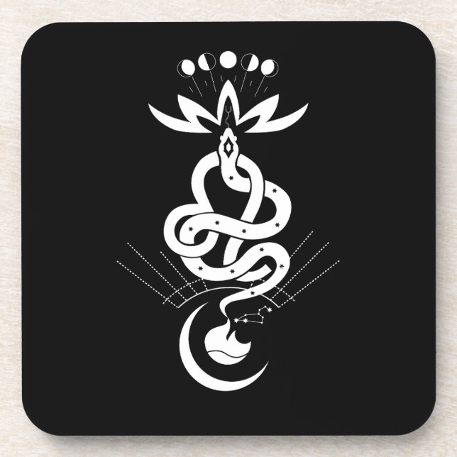 Original design for 2025 Snake printing, Lion Beverage Coaster (Front)
