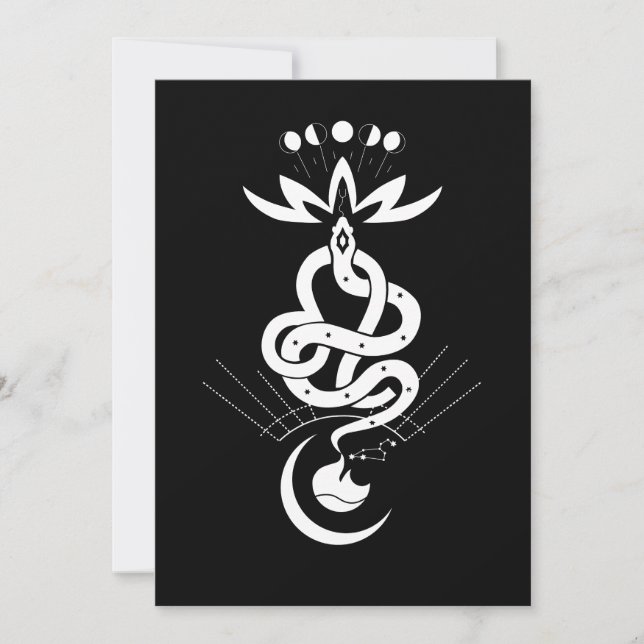 Original design for 2025 Snake printing, Lion Save The Date (Front)
