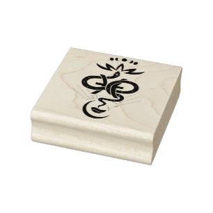 Original design for 2025 Snake printing, Pisces Rubber Stamp