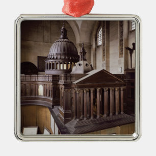 Original Design for St. Paul's Cathedral Metal Ornament