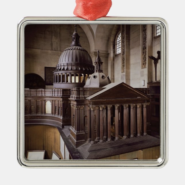 Original Design for St. Paul's Cathedral Metal Ornament (Front)