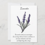 Original Design Lavender Card