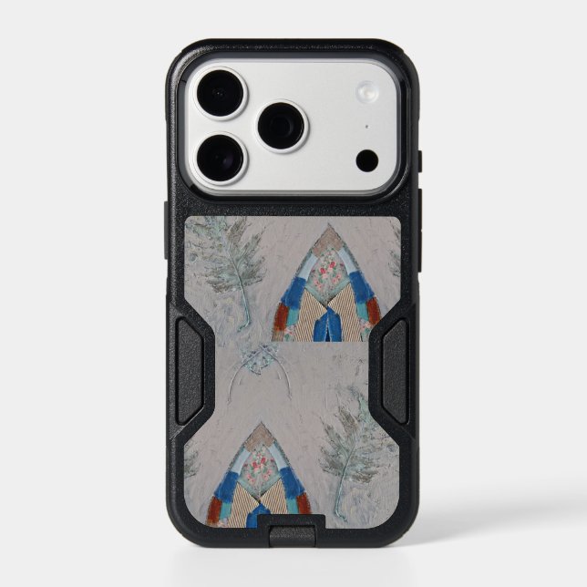 Original design leaf  otterbox iPhone case (Back)